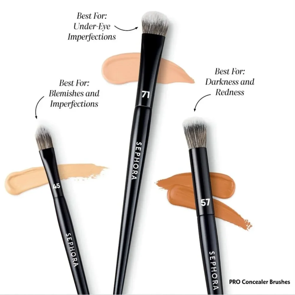 SEPHORA COLLECTION  PRO Concealer Brush #57 new